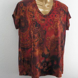 Chicos travelers v-neck top sie 3